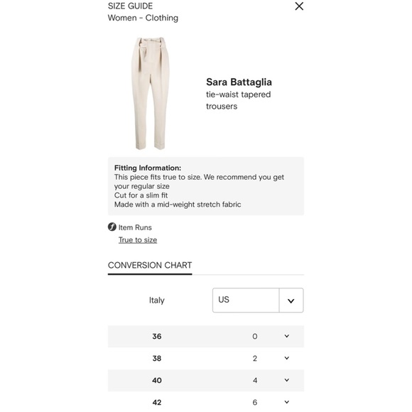 SARA BATTAGLIA Glen Plaid Belted High Waist Pants Trousers Gray Size 6 S 42 - Picture 7 of 12